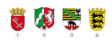 Wappen von Nordrhein-Westfalen