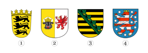 Wappen von Thüringen